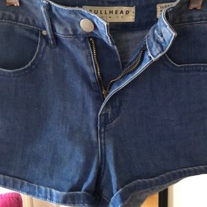 Bull Head denim shorts